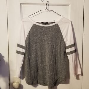 Ambiance Gray/White Long Sleeve Shirt
